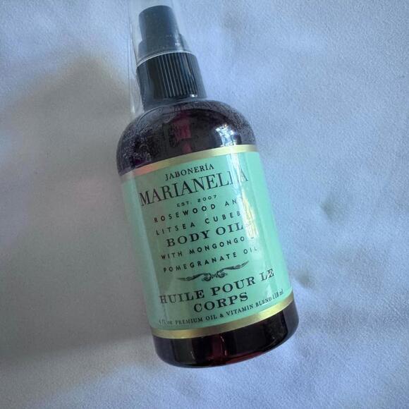 Other - Jaboneria Marianella: Rosewood and Litsea Cubera Imperial Jade Body Oil